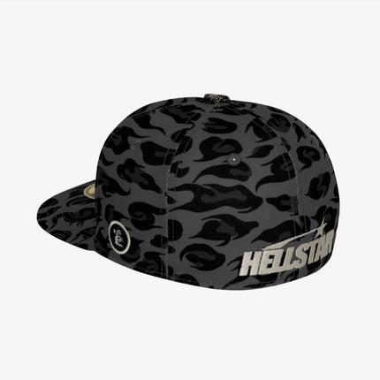 Hellstar 'Cheetah Print' Fitted Hat Black / White - SOLE SERIOUSS (2)