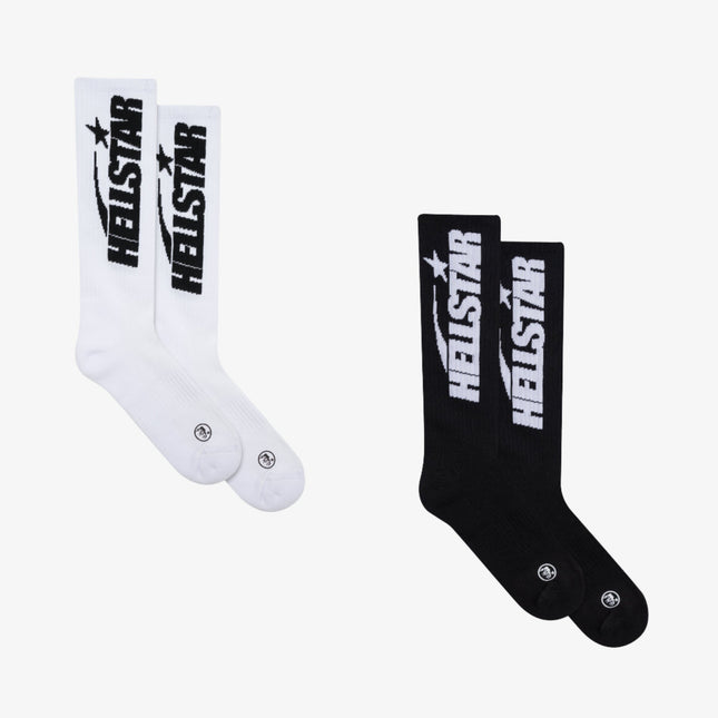 Hellstar Classic Socks (2 Pack) Black / White - SOLE SERIOUSS (1)