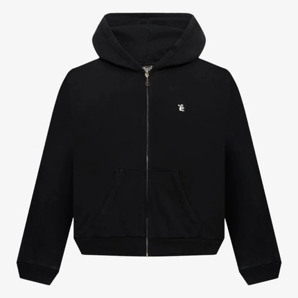 Hellstar Essentials Zip Up Hoodie Black (FW24) HS03ZIP002-BLAC - SOLE SERIOUSS (1)