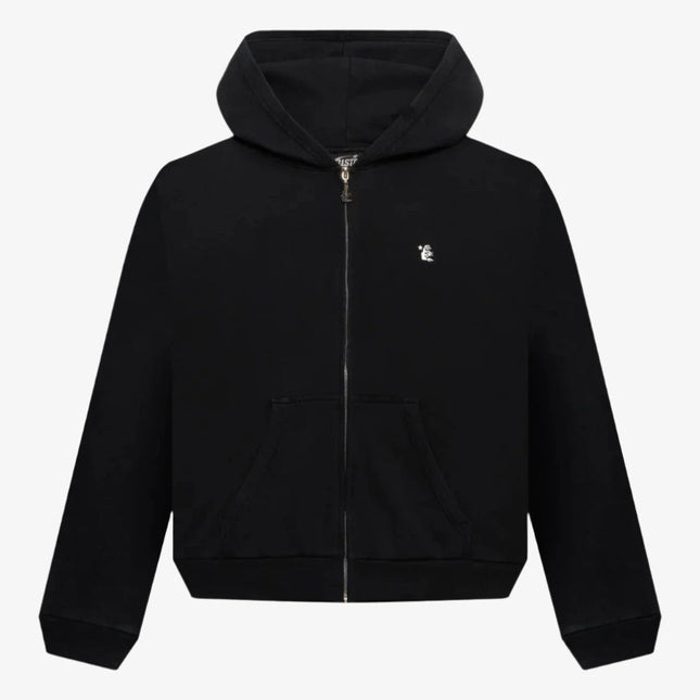 Hellstar Essentials Zip Up Hoodie Black (FW24) HS03ZIP002-BLAC - SOLE SERIOUSS (1)