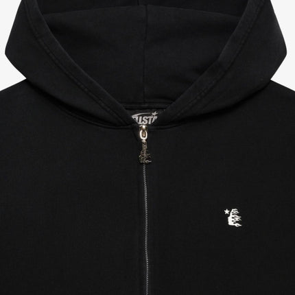 Hellstar Essentials Zip Up Hoodie Black (FW24) HS03ZIP002-BLAC - SOLE SERIOUSS (3)