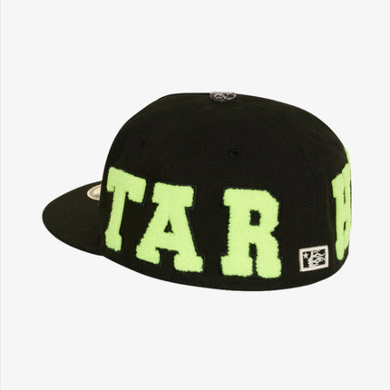 Hellstar 'OG Patch' 6-Panel Fitted Hat Black / Neon Green - SOLE SERIOUSS (3)