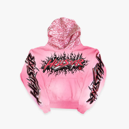 Hellstar Pullover Hoodie 'Brainwashed' (With Brain) Pink (FW23) (Capsule 10) - SOLE SERIOUSS (1)