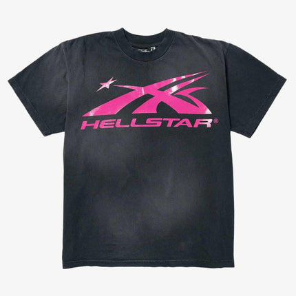 Hellstar Sports 'Core Logo' T-Shirt Black / Pink (SS24) (Gel Print) - SOLE SERIOUSS (1)