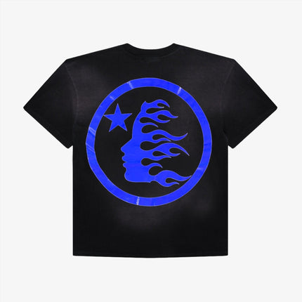 Hellstar Sports 'Core Logo' T-Shirt Black / Royal Blue (SS24) (Gel Print) HS01SCC002-BLU - SOLE SERIOUSS (2)