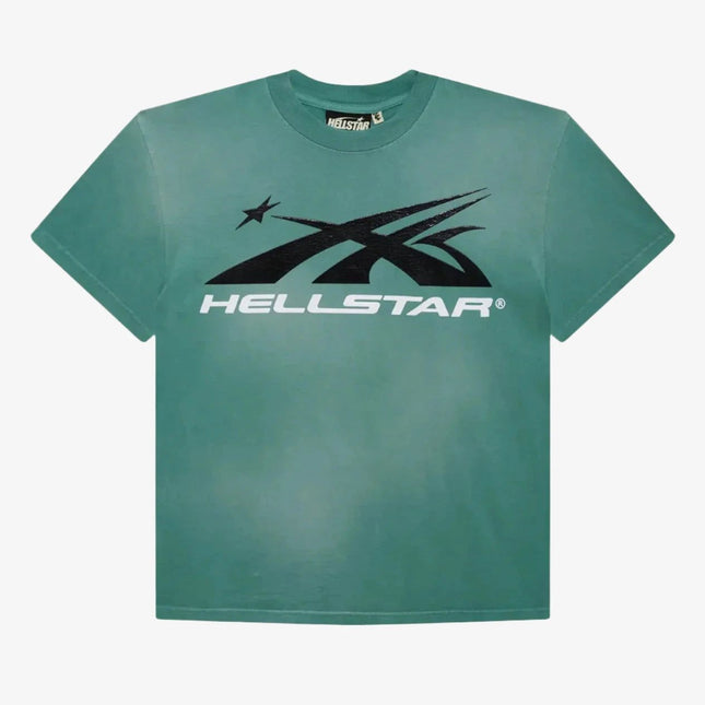 Hellstar Sports 'Core Logo' T-Shirt Green (SS24) (Gel Print) - SOLE SERIOUSS (1)