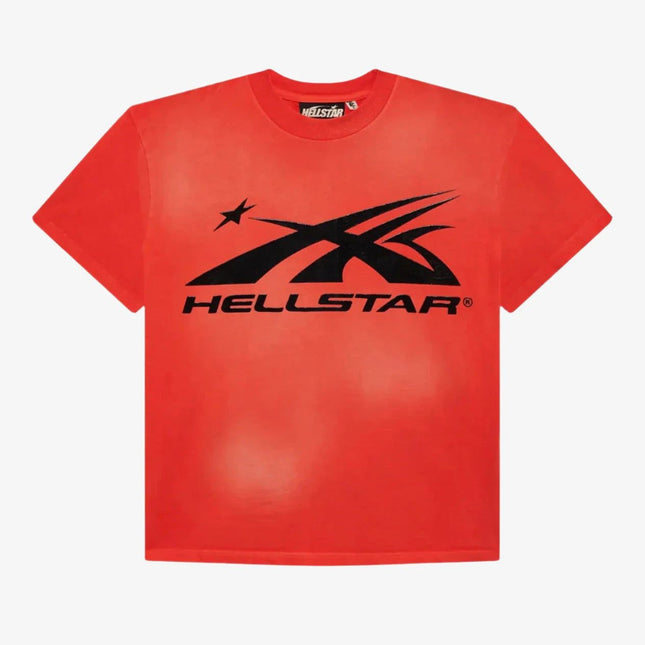 Hellstar Sports 'Core Logo' T-Shirt Red (SS24) (Gel Print) - SOLE SERIOUSS (1)