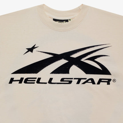 Hellstar Sports 'Core Logo' T-Shirt White / Black (SS24) (Gel Print) HS01SCC001-WHI - SOLE SERIOUSS (3)