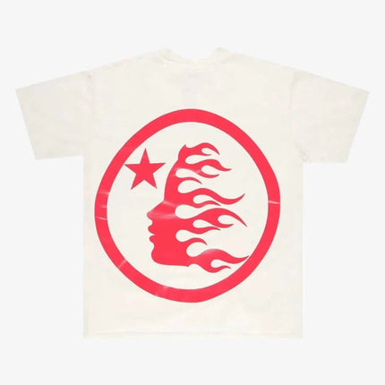 Hellstar Sports 'Core Logo' T-Shirt White / Red (SS24) (Gel Print) - SOLE SERIOUSS (2)