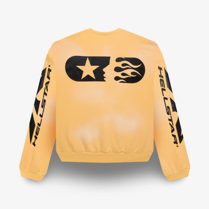 Hellstar Sports Crewneck Washed Yellow SS24 - SOLE SERIOUSS (2)