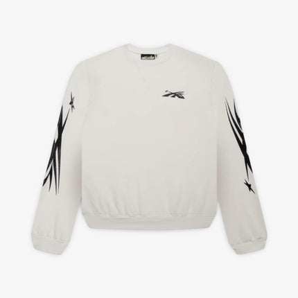 Hellstar Sports Crewneck White (SS24) - SOLE SERIOUSS (1)