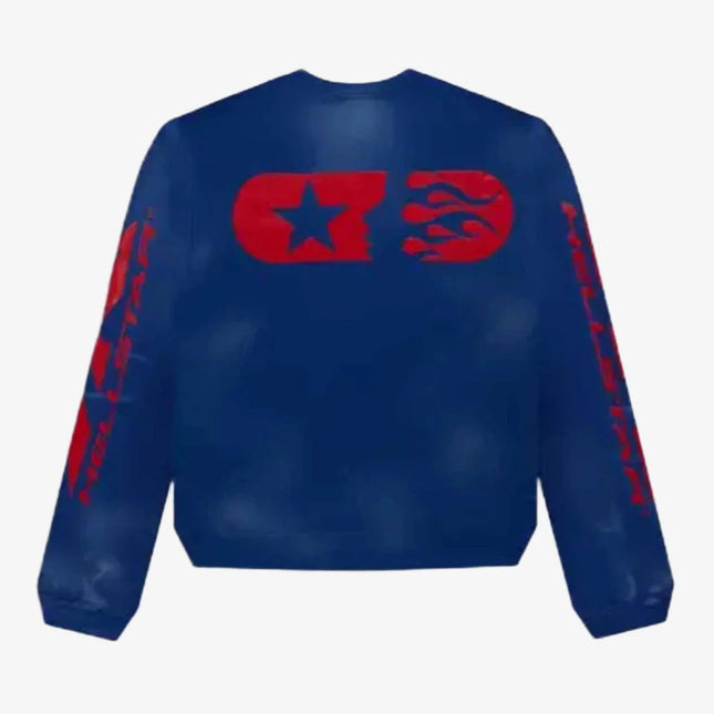 Hellstar Sports 'Gel' Crewneck Blue - SOLE SERIOUSS (1)