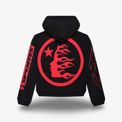 Hellstar Sports Pullover Hoodie 'Future Flame' Black SS24 - SOLE SERIOUSS (2)