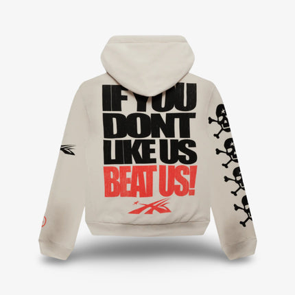 Hellstar Sports Pullover Hoodie 'If You Dont Like Us Beat Us' White SS24 - SOLE SERIOUSS (2)