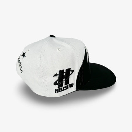 Hellstar Sports Snapback Hat 'Shark Teeth' Off White / Black SS24 - SOLE SERIOUSS (2)