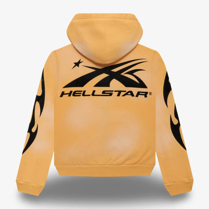 Hellstar Sports Zip-Up Pullover Hoodie Yellow SS24 - SOLE SERIOUSS (2)