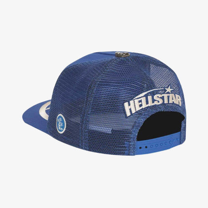 Hellstar Studios 'Big Logo' Trucker Snapback Hat Blue - SOLE SERIOUSS (2)