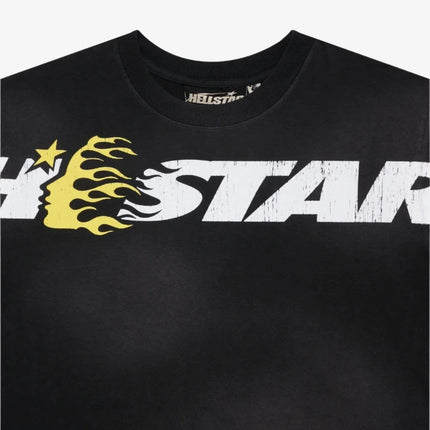 Hellstar Studios 'Cartoon Logo' T-Shirt Yellow (FW24) HS03TEE001-YELL - SOLE SERIOUSS (3)