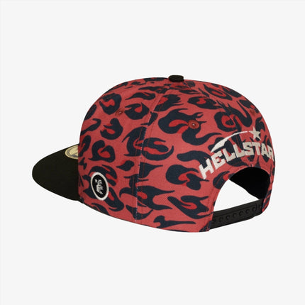 Hellstar Studios 'Cheetah Print' Snapback Hat Red / Black - SOLE SERIOUSS (3)