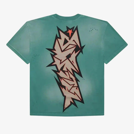 Hellstar Studios 'Cracked Logo Distress' T-Shirt Green - SOLE SERIOUSS (2)