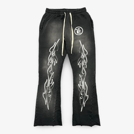 Hellstar Studios Flare Sweatpants Black - SOLE SERIOUSS (1)