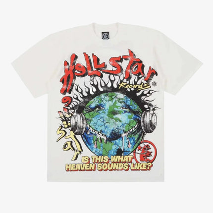 Hellstar Studios 'Heaven On Earth' T-Shirt Cream - SOLE SERIOUSS (1)