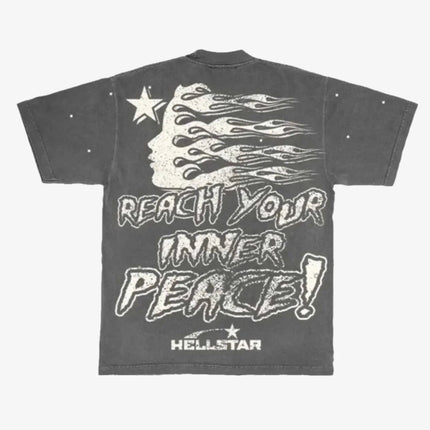 Hellstar Studios 'Inner Peace' T-Shirt Grey - SOLE SERIOUSS (2)