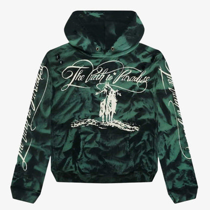 Hellstar Studios 'Marble / The Path To Paradise' Hoodie Green - SOLE SERIOUSS (1)