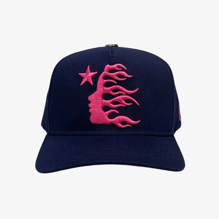 Hellstar Studios 'OG Logo' Snapback Hat Navy - SOLE SERIOUSS (1)