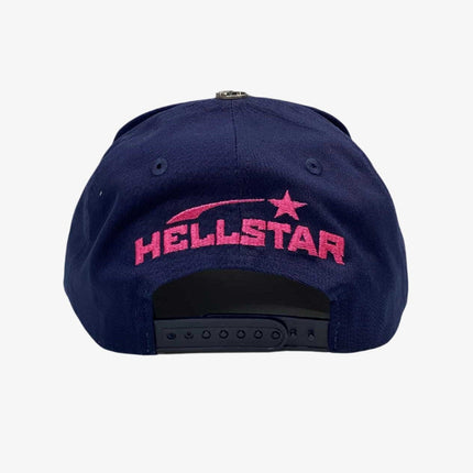 Hellstar Studios 'OG Logo' Snapback Hat Navy - SOLE SERIOUSS (3)