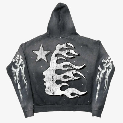 Hellstar Studios 'Racer / The Path To Paradise' Hoodie Faded Black - SOLE SERIOUSS (2)