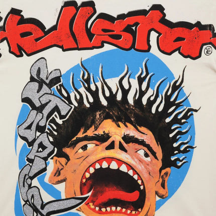 Hellstar Studios 'Screaming Kid' T-Shirt White (FW24) HS02TEE001-WHIT - SOLE SERIOUSS (3)