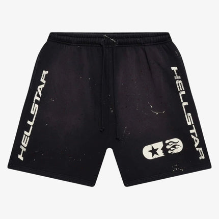 Hellstar Studios Shorts Black (FW24) HS03SH001-BLAC - SOLE SERIOUSS (1)