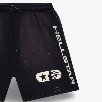 Hellstar Studios Shorts Black (FW24) HS03SH001-BLAC - SOLE SERIOUSS (3)