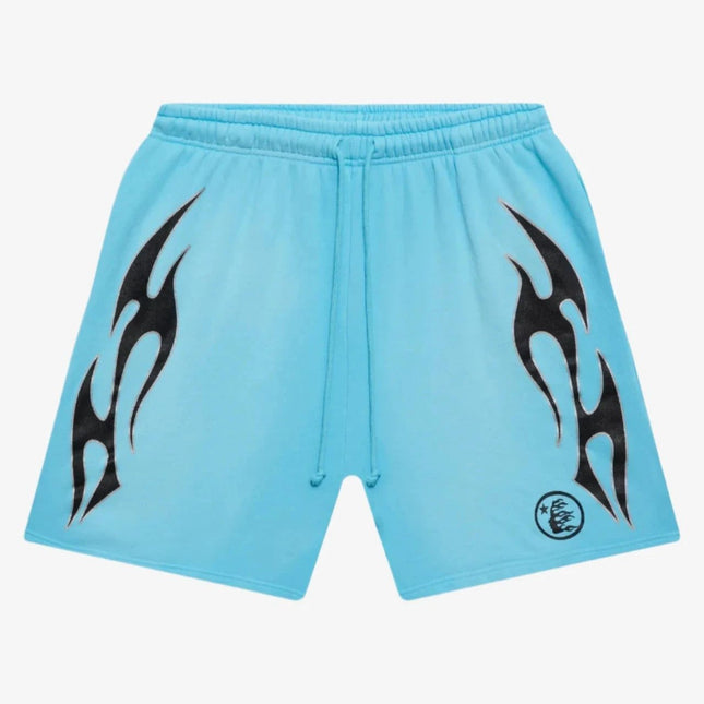 Hellstar Studios Shorts Blue (FW24) HS03SH001-BLUE - SOLE SERIOUSS (1)