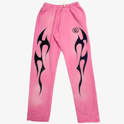 Hellstar Studios Sweatpants 'Flame' Pink - SOLE SERIOUSS (1)