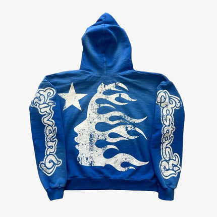 Hellstar Studios 'Yoga' Hoodie Blue - SOLE SERIOUSS (2)