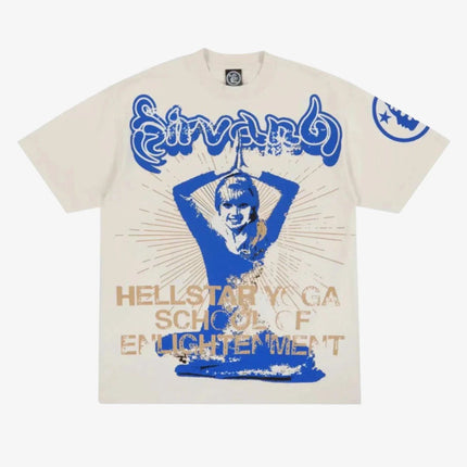 Hellstar Studios 'Yoga / School Of Enlightenment' T-Shirt Cream - SOLE SERIOUSS (1)