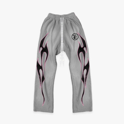 Hellstar Sweatpants 'Future Flame' Grey (FW23) (Capsule 10) - SOLE SERIOUSS (1)