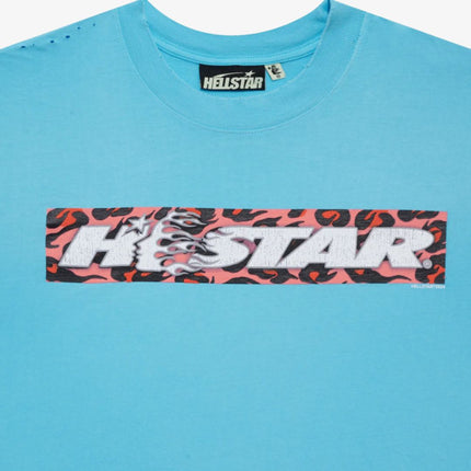 Hellstar T-Shirt 'Box Logo' Blue (FW24) HS03TEE001-BLUE - SOLE SERIOUSS (3)