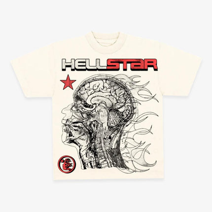 Hellstar T-Shirt 'Brain / Human Development 1996' Cream (Capsule 9) - SOLE SERIOUSS (1)