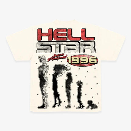 Hellstar T-Shirt 'Brain / Human Development 1996' Cream (Capsule 9) - SOLE SERIOUSS (2)