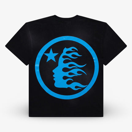 Hellstar T-Shirt 'Classic' Black / Blue (SS24) (Gel Print) HSCC01TEE002-BLU - SOLE SERIOUSS (2)