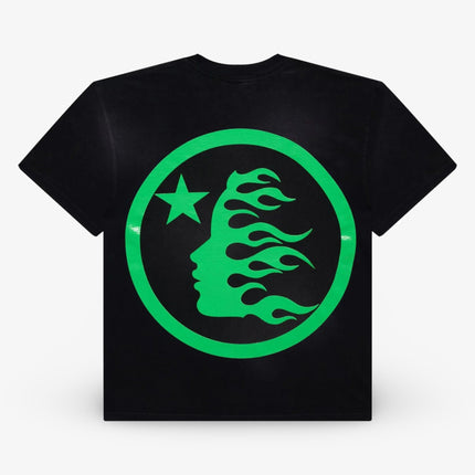 Hellstar T-Shirt 'Classic' Black / Green (SS24) (Gel Print) HSCC01TEE002-GRN - SOLE SERIOUSS (2)