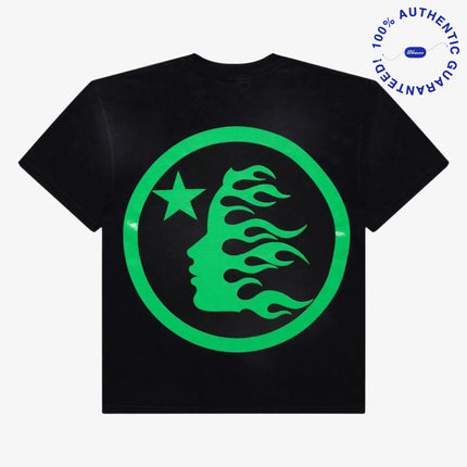 Hellstar T-Shirt 'Classic' Black / Green (SS24) (Gel Print) | SOLE SERIOUSS [2]