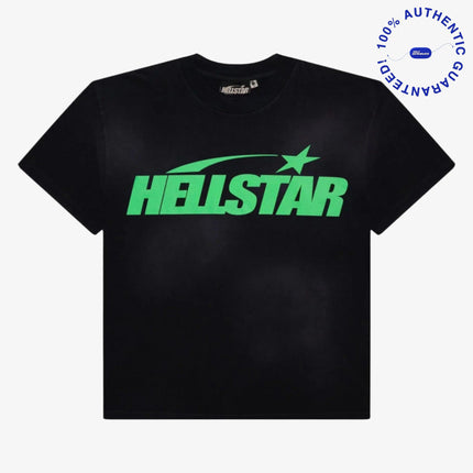 Hellstar T-Shirt 'Classic' Black / Green (SS24) (Regular Print) | SOLE SERIOUSS [1]