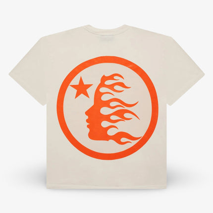 Hellstar T-Shirt 'Classic' White / Orange (SS24) (Gel Print) HSCC01TEE002-ORG - SOLE SERIOUSS (2)