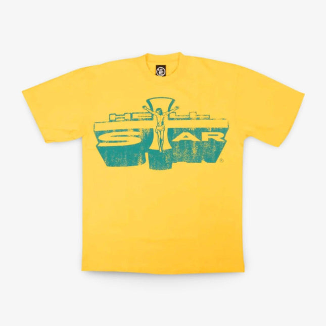 Hellstar T-Shirt 'Jesus Emblem / Path To Paradise' Yellow