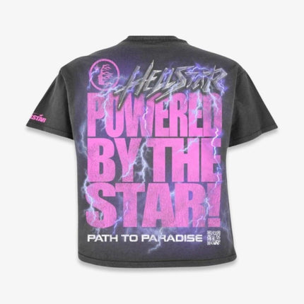 Hellstar T-Shirt 'Powered By The Star / Brain Helmet' Black FW23 (Capsule 10) - SOLE SERIOUSS (2)