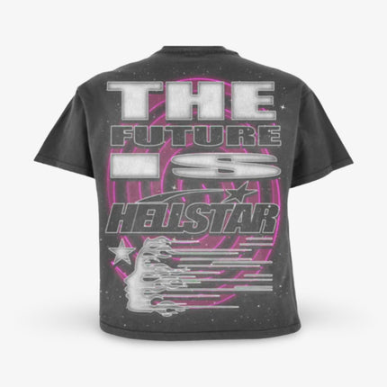 Hellstar T-Shirt 'The Future / Goggles' Black / Blue (FW23) (Capsule 10) - SOLE SERIOUSS (2)